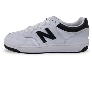 New Balance 480  Unisex Women's US 6.5  Shoes White-Black BB480-LBK Men US 5
